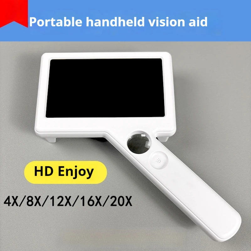 White Digital Video Magnifier for Low Vision Reading 3 White Digital Video Magnifier for Low Vision Reading - Image 3