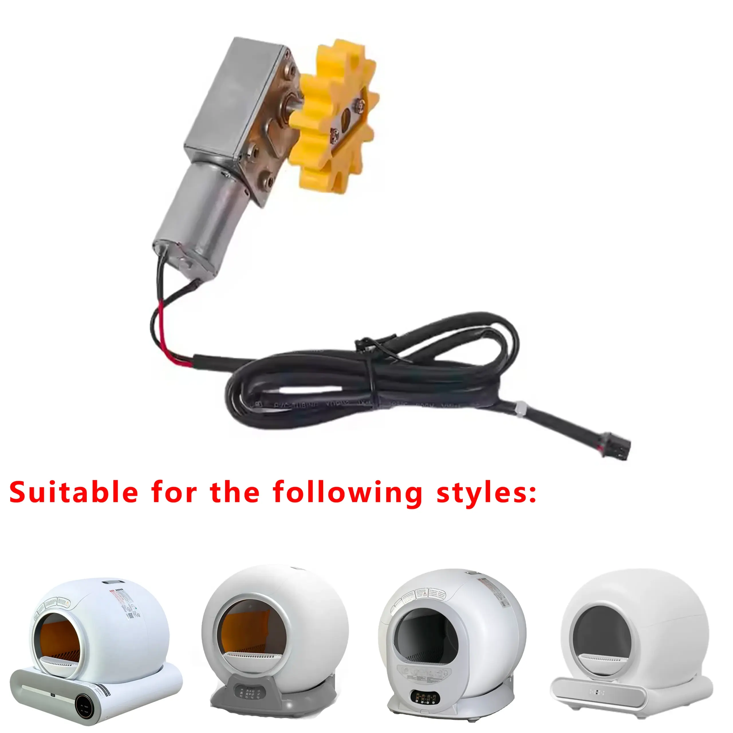 Replacement Motor for WTHP003 Cat Litter Box 5 Replacement Motor for WTHP003 Cat Litter Box - Image 5