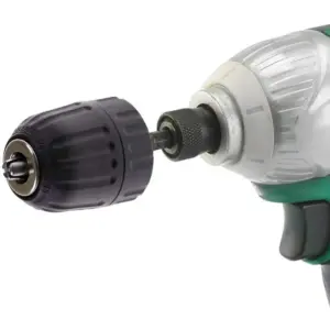 Black Impact Driver Drill Chuck Converter 3/8" UNF 12 S7d4701dfc22a4d718261c8dcb08939932