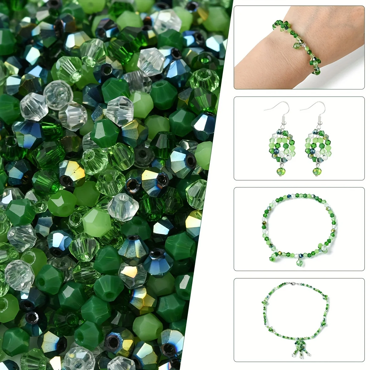 Sparkling Crystal Bead Collection 500 pcs 2 Sparkling Crystal Bead Collection 500 pcs - Image 2