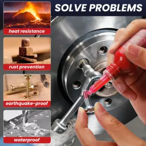 Loolifl Red Thread Locking Agent 10ml for M32 Fasteners 12 S7dac883e07f043d38d8c6acf04e03af7P