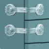 Transparent Safety Drawer Locks for Cabinets