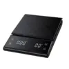 Black Digital Coffee Scale with Timer