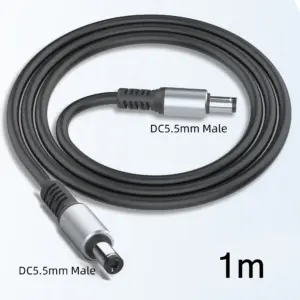 DC5521 Power Extension Cable 1-3m, Male-to-Male 15 S7e5bf5bb95e64accafc6f210b0f761e1l