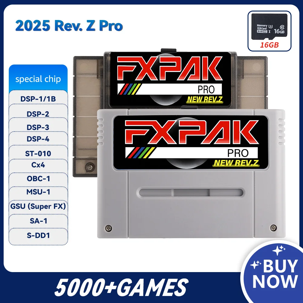 SNES FXPAK Rev. Z Multi-Region Cartridge 1 SNES FXPAK Rev. Z Multi-Region Cartridge