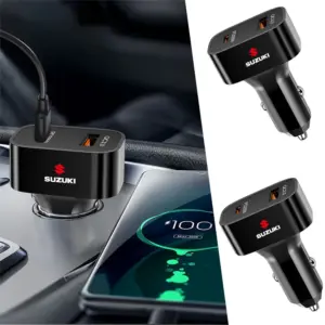 Suzuki Dual-Port Car Charger with Quick Charge 8 S7ebb703922664e6eb0df719ca8416207Z