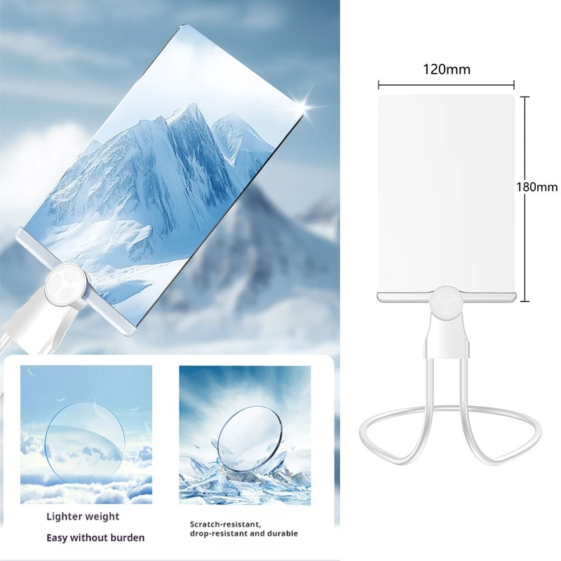 Neck Magnifying Glass with 180x120mm Acrylic Lens 2 Neck Magnifying Glass with 180x120mm Acrylic Lens - Image 2