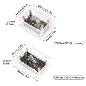 Transparent Acrylic Case for ESP8266/ESP32 Devices 13 S7f5e4bc26eed435cb310df95bc72d496U