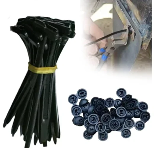 Heavy-Duty Nylon Cable Tie Buckle for Vehicles 8 Heavy-Duty Nylon Cable Tie Buckle for Vehicles - Image 8