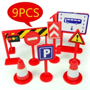 Colorful Children's Mini Traffic Scene Set 9 S7f87242ea6fc4f5eaed768a13b1e13f2R