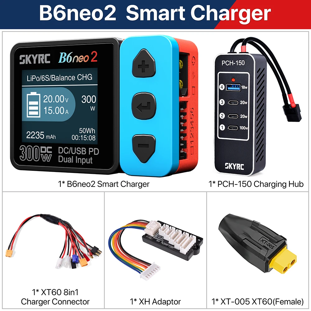 SKYRC B6neo 2 Smart Charger 300W 8 SKYRC B6neo 2 Smart Charger 300W - Image 8