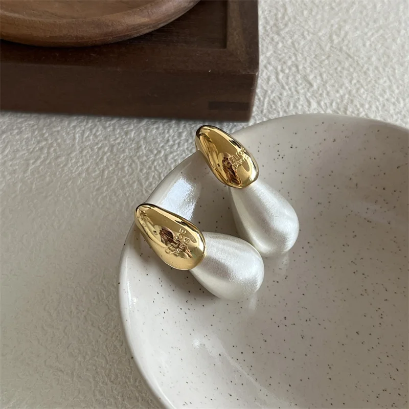 Vintage Water Drop Earrings with Celine Paris Detail 8 Vintage Water Drop Earrings with Celine Paris Detail - Image 8