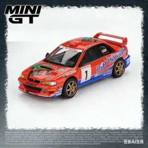 MINI GT Subaru Impreza WRC97 #1 Rally Model