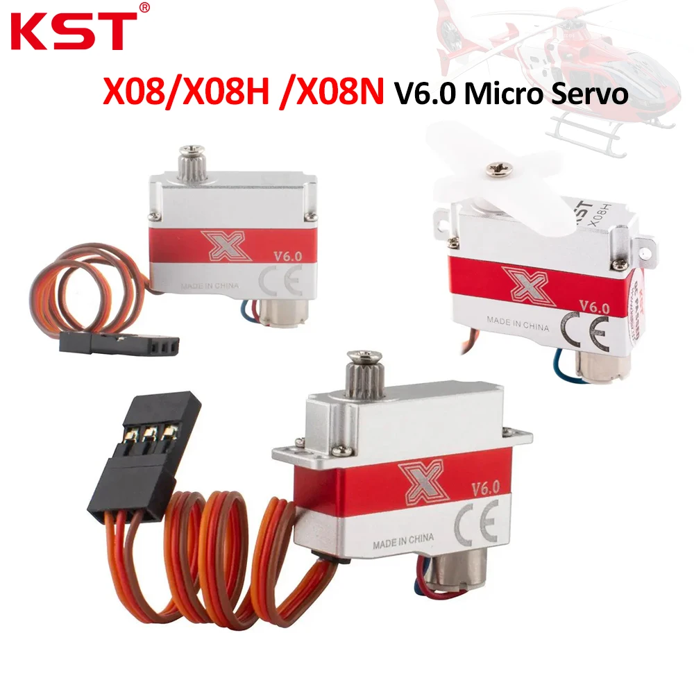 KST X08 Plus Micro Servo for RC Models 2 KST X08 Plus Micro Servo for RC Models - Image 2