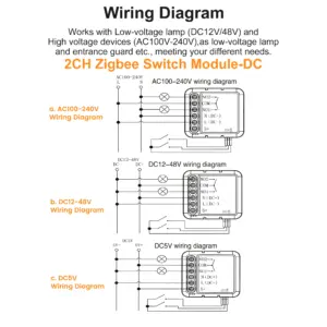 GIRIER WiFi ZigBee Dry Contact Switch Module 12 S80c388ee30cb416a90b725686a9c9fa4t