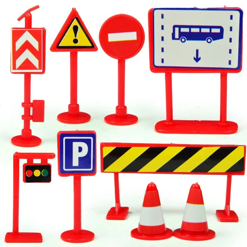 Colorful Children's Mini Traffic Scene Set 7 Colorful Children's Mini Traffic Scene Set - Image 7