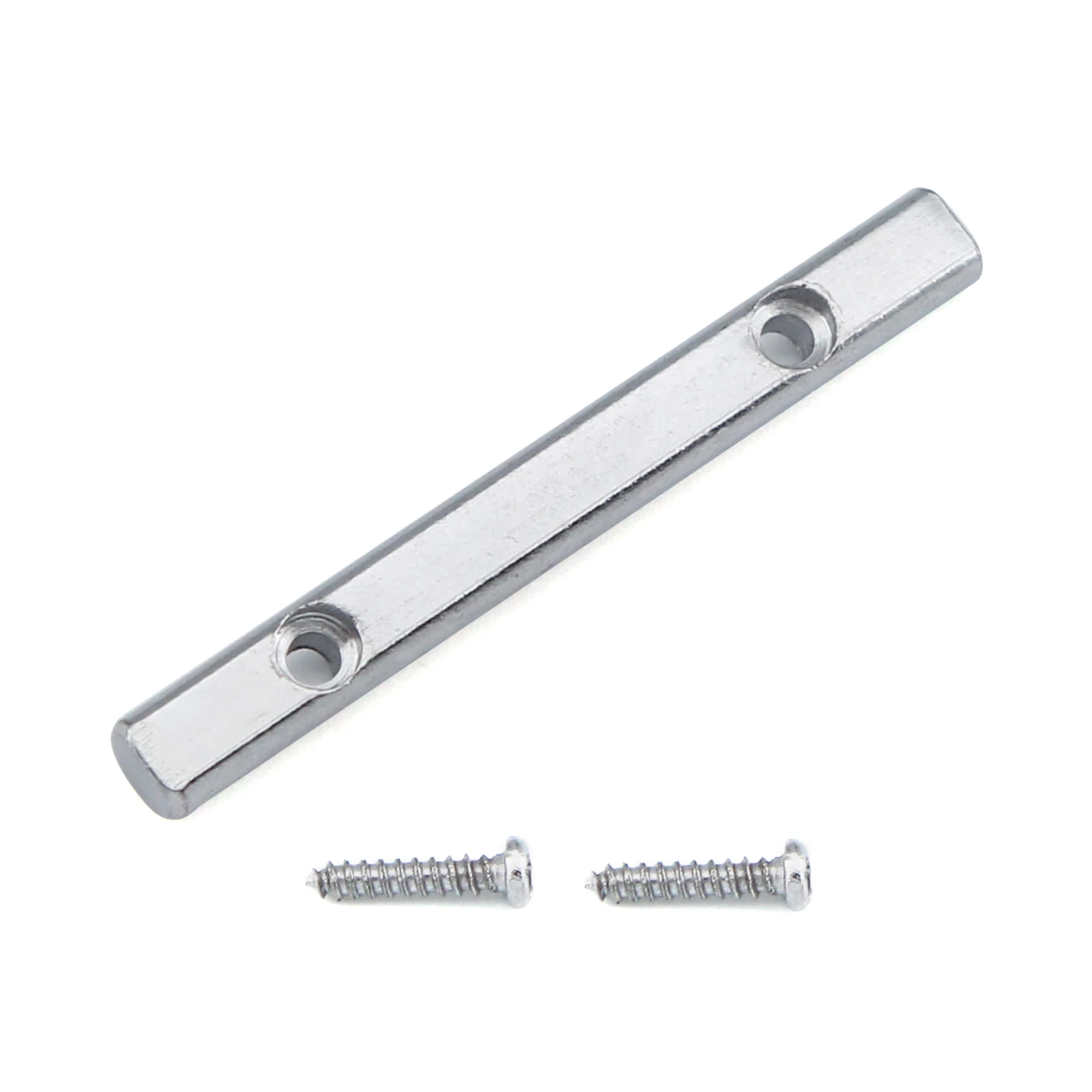 Chrome Guitar String Retainer Tension Bars 48mm 4 Chrome Guitar String Retainer Tension Bars 48mm - Image 4