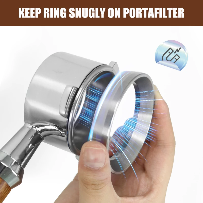 Magnetic Dosing Ring for Espresso Machines 4 Magnetic Dosing Ring for Espresso Machines - Image 4