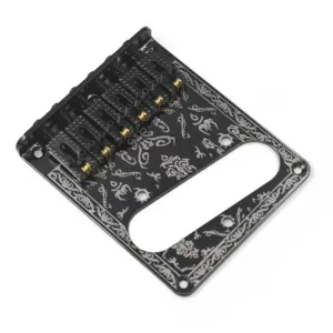 Black 6-String Guitar Bridge for FD TL 11 S810b71164aa24ffdb3f765452ae000f1j