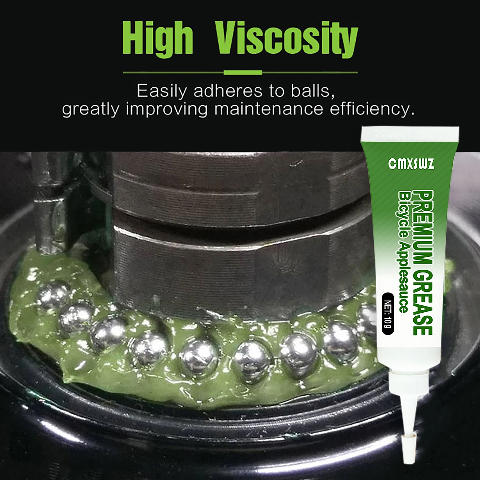 Vibrant Green Bicycle Lubricant - 10g Tubes 2 Vibrant Green Bicycle Lubricant - 10g Tubes - Image 2