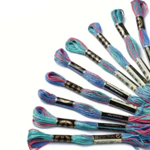 Vibrant Mercerized Cotton Embroidery Floss Set 16 S81d691297ae3427e907f47081b3a3ccaZ