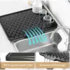 Silicone Drain Mat for Kitchen Counters