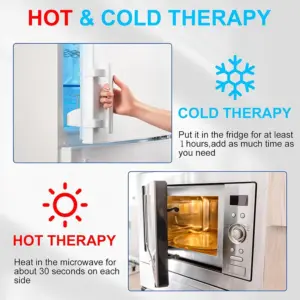 Blue Gel Ice Pack with Adjustable Strap 9 S82de7e80a8cb4074b0878680e0072cddr