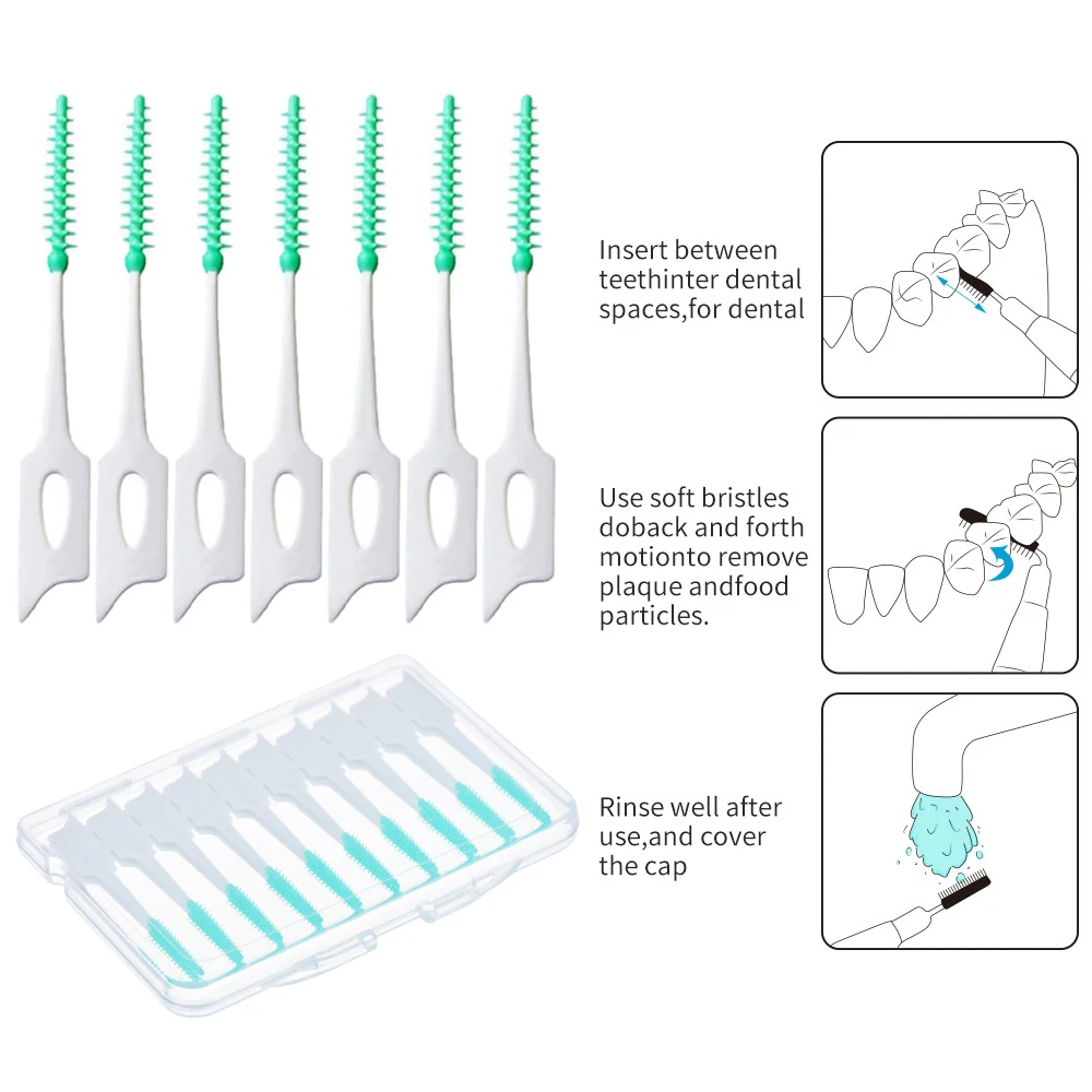 Interdental Brush Set Model 1809GR, 50-250 pcs 5 Interdental Brush Set Model 1809GR, 50-250 pcs - Image 5