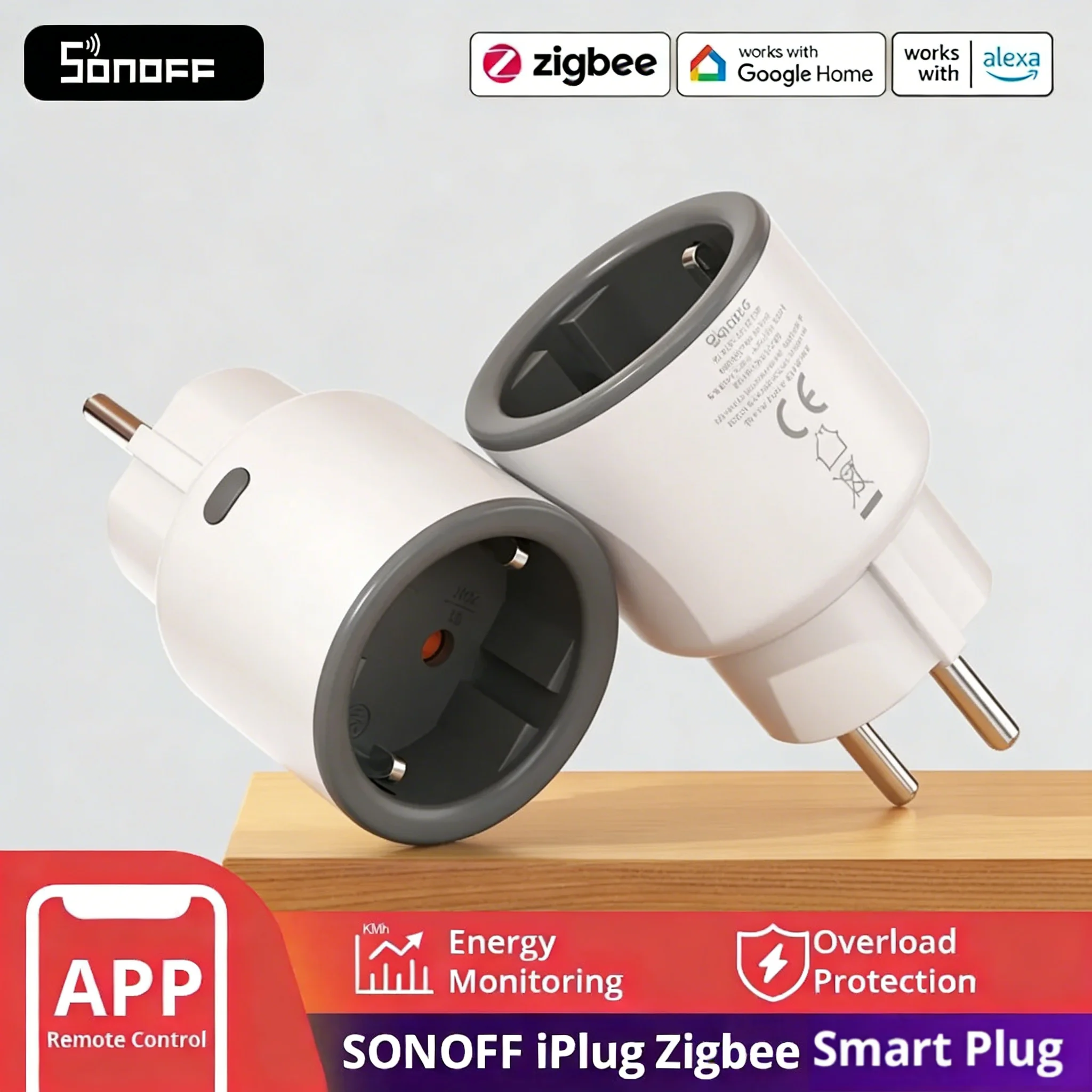 SONOFF S60ZB Zigbee Smart Plug 16A 1 SONOFF S60ZB Zigbee Smart Plug 16A