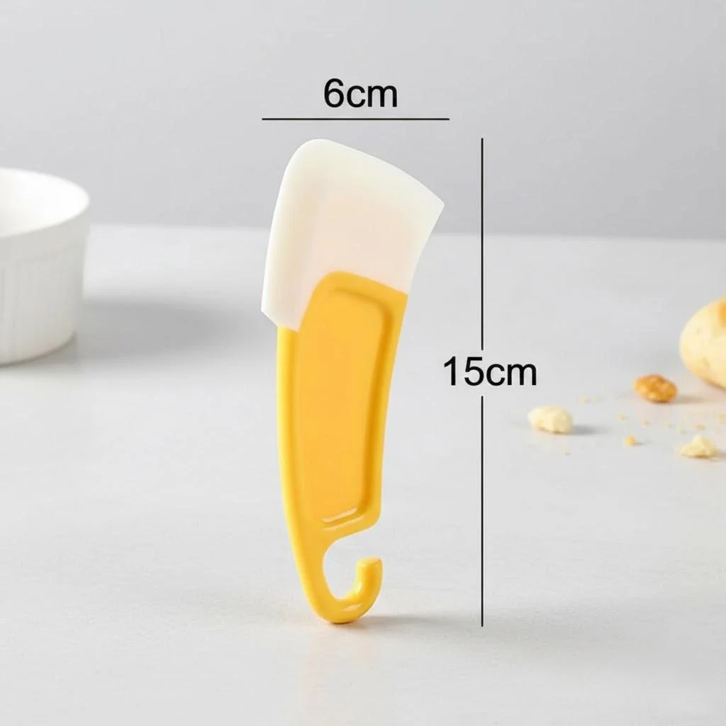 STONEGO Silicone Spatula in Yellow, 2 Sizes 7 STONEGO Silicone Spatula in Yellow, 2 Sizes - Image 7