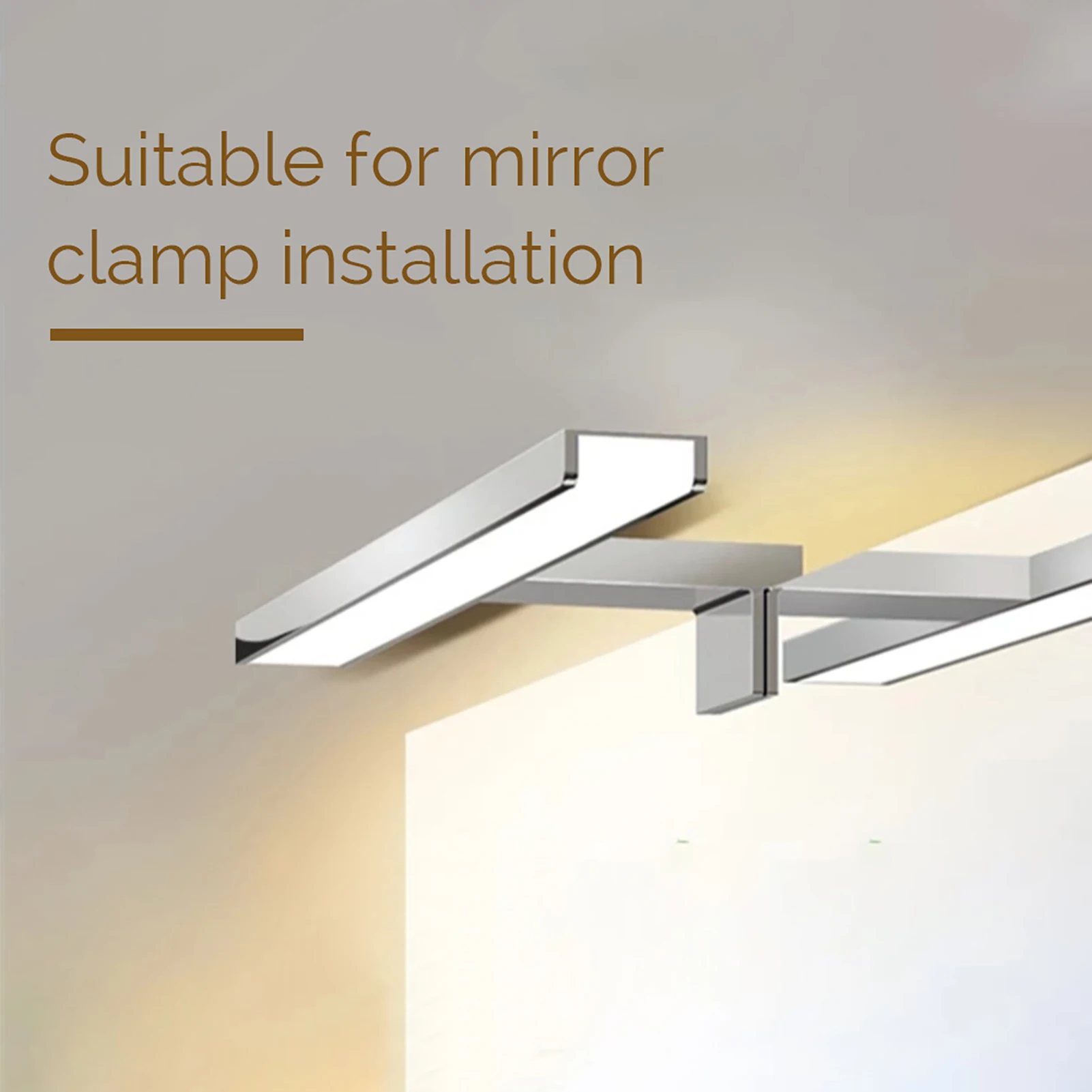 Contemporary LED Bathroom Mirror Light 6000K 3 Contemporary LED Bathroom Mirror Light 6000K - Image 3
