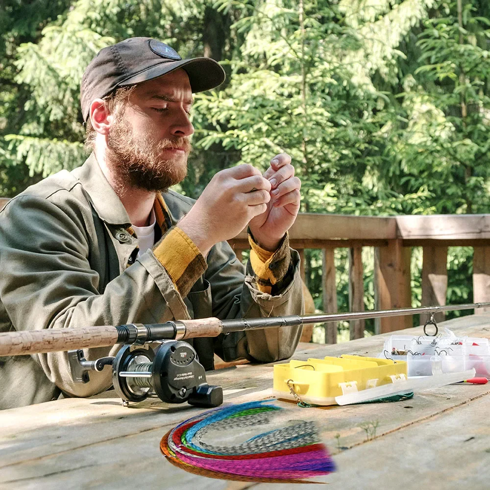 Vibrant Synthetic Fly Tying Fibers for Fishing 6 Vibrant Synthetic Fly Tying Fibers for Fishing - Image 6