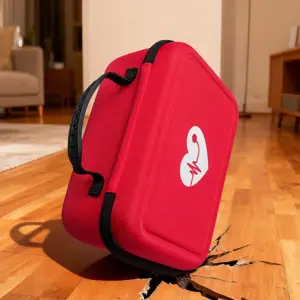 Red and Black Medical Storage Case for BP Monitors 11 S835bbe25b7af4d109e6d71873932c383Q