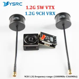 1.2GHz 5W FPV Transmitter & Receiver Set