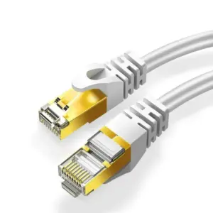 CAT 6 Flat Ethernet Cable 1-30m, White, High-Speed 13 S839d9ce8cb2840f6bd1086a712f6d5daI