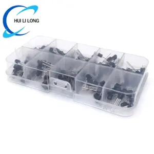 200-Piece Transistor Assortment Kit for Electronics 11 S84004137cf2744dc9beb64a4abfbe35bK