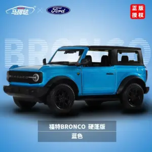 Vibrant Yellow Ford Bronco Model Car 1:36 Scale 12 S8418d065dc514ca2b1dfbac4438dbf23B
