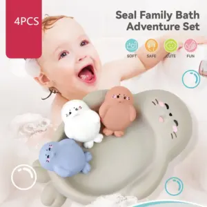 Floating Animal Toy Set for Bath and Pool 9 S844598f8d8fd4b148ac84732f30bc579k