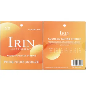 Vibrant IRIN Acoustic Guitar String Set 16 S8446de1559f042eea72ec17f19c3ad89o