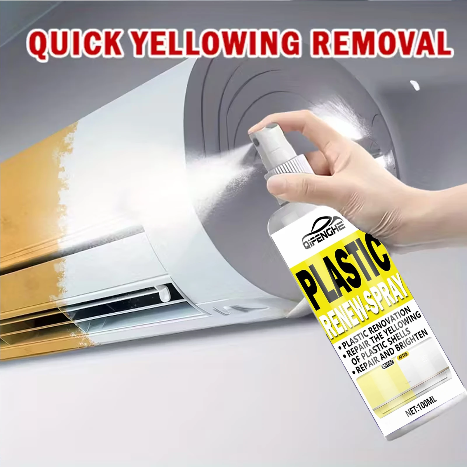 Plastic Yellowing Repair Spray 100ml 5 Plastic Yellowing Repair Spray 100ml - Image 5