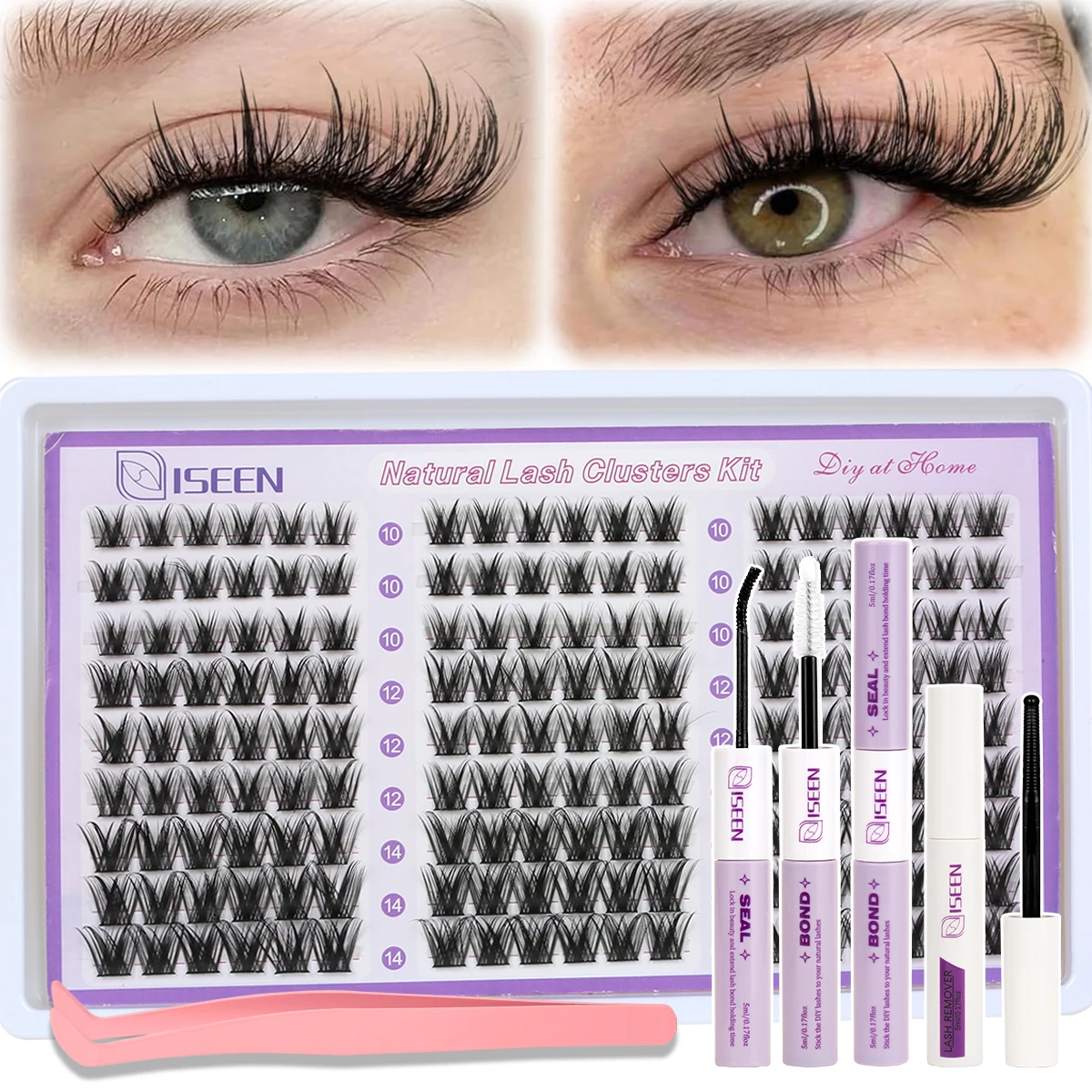 DIY Natural-Look Lash Clusters Kit 1 DIY Natural-Look Lash Clusters Kit