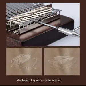 Premium Black Walnut Kalimba with 34 or 38 Keys 11 S84f8599b7bbd473fa3b73999d64aa7dcq