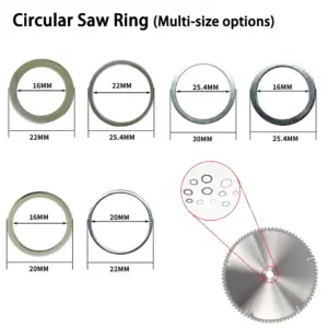 Versatile Circular Saw Blade Reducing Ring Set 11 S8508dc8a0986446ca6af417001f9ca79R
