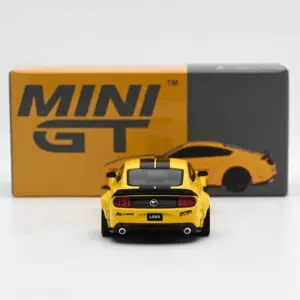 Mini GT 1:64 Mustang Diecast Model in Yellow 10 S8521808d00a947388431dba6e0073d1dG