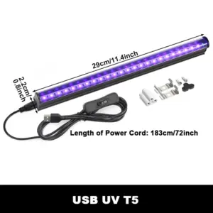 UV LED T5 Lamp for Gel & Grow Lighting 10 S854f81ff367c4c2a9ec3e95980e9bca9p