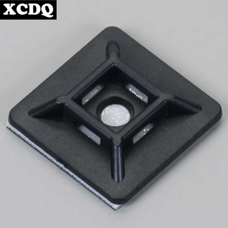 100pcs Nylon Cable Tie Mounts with 1600T Adhesive 6 100pcs Nylon Cable Tie Mounts with 1600T Adhesive - Image 6