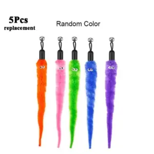 Colorful Plush Cat Worm Toy Set with Bells 18 S85c94a0baae147bc842120ea05bdc2e5A