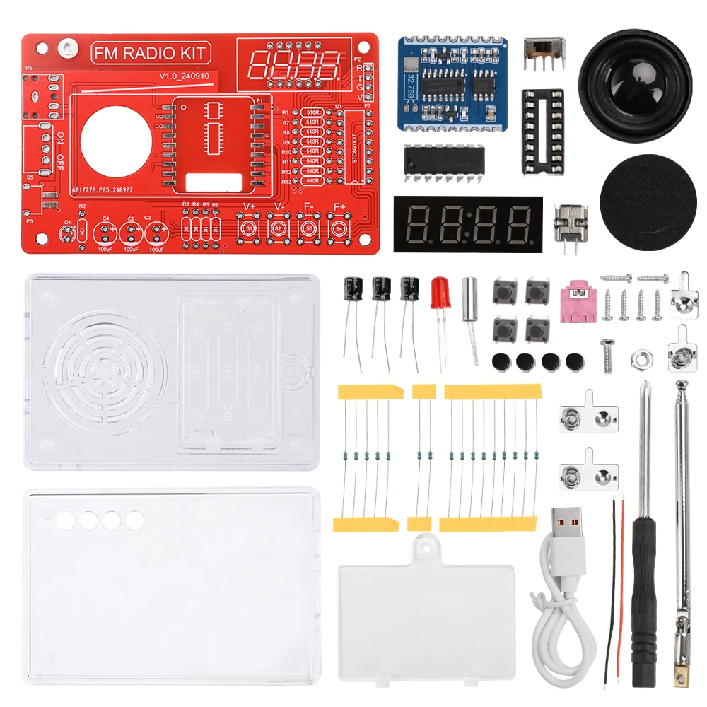RDA5807 FM Radio DIY Kit for Enthusiasts 2 RDA5807 FM Radio DIY Kit for Enthusiasts - Image 2