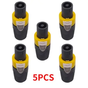 5-Piece Powercon Audio Connectors Set 16 S863a0d9056134616b59b6b11682fc535y