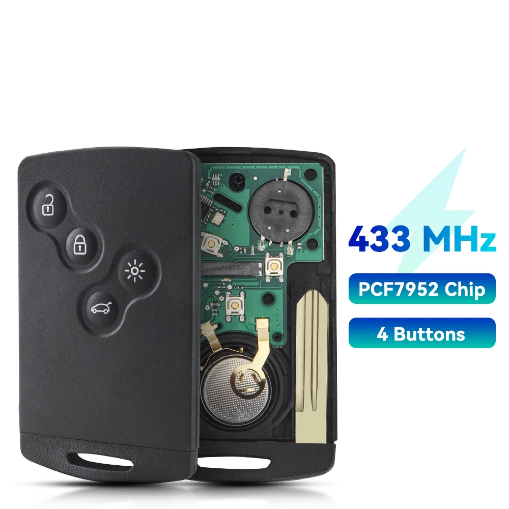 Renault Laguna, Scenic, Megane Remote Key 7 Renault Laguna, Scenic, Megane Remote Key - Image 7